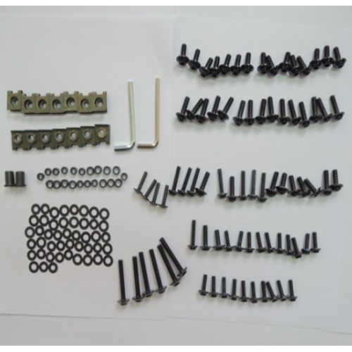 Universal Bolt kit - Black