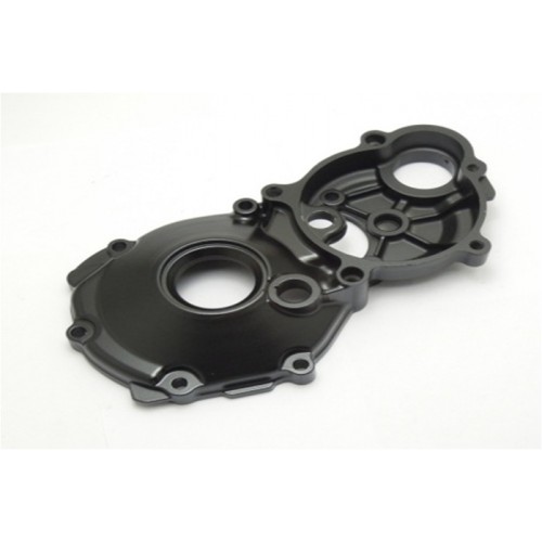 TCMT Right Crankcase Starter Cover – Suzuki Hayabusa GSXR1300 1999-2003, Black Aluminum