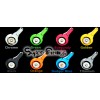 Short Levers - Kawasaki ZX6R 00-04 ZX9R 00-03 ZX10R 04-05 ZX12R 00-06 ZZR600 05-09 Z1000 03-06 VERSYS 1000 12-14