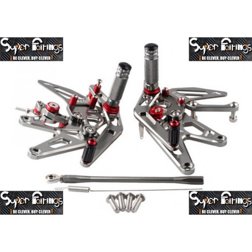 2005 R1 Rear Set Rear Sets - Yamaha YZF-R1 2004-2006 DESIGN KEMI